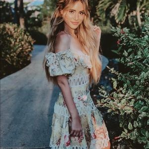 zimmermann melody off shoulder dress white